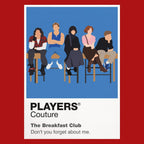 The Breakfast Club five Shermer High students gathered in Saturday detention beyond the labels used to divide them Icon Frame artwork in red