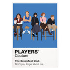 The Breakfast Club five Shermer High students gathered in Saturday detention beyond the labels used to divide them Icon Frame artwork on white