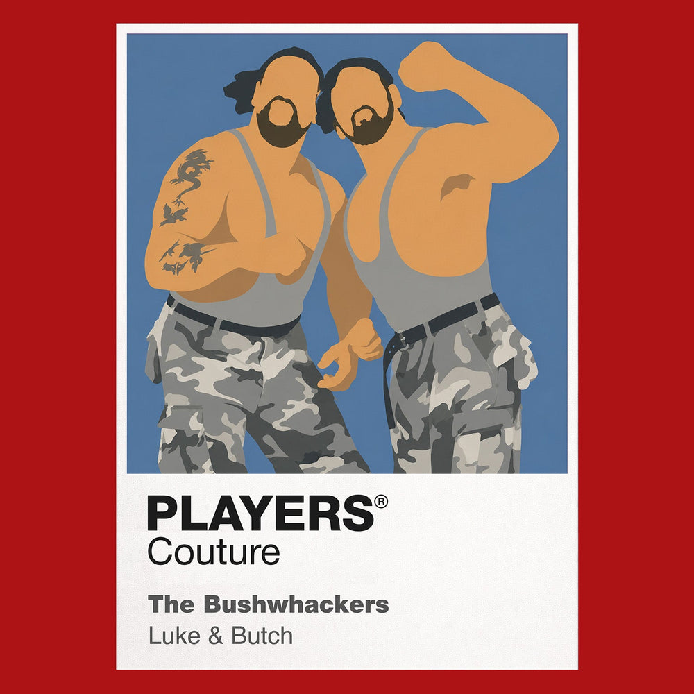 The Bushwhackers Wrestling Icon Frame Men's Hoodie