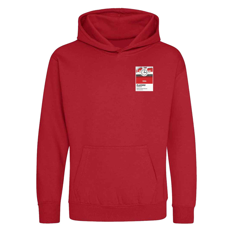 The Clock End Players Couture Kids Red Hoodie