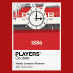 The Clock End Players Couture Frame Red