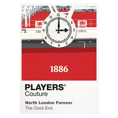 The Clock End Players Couture Frame White