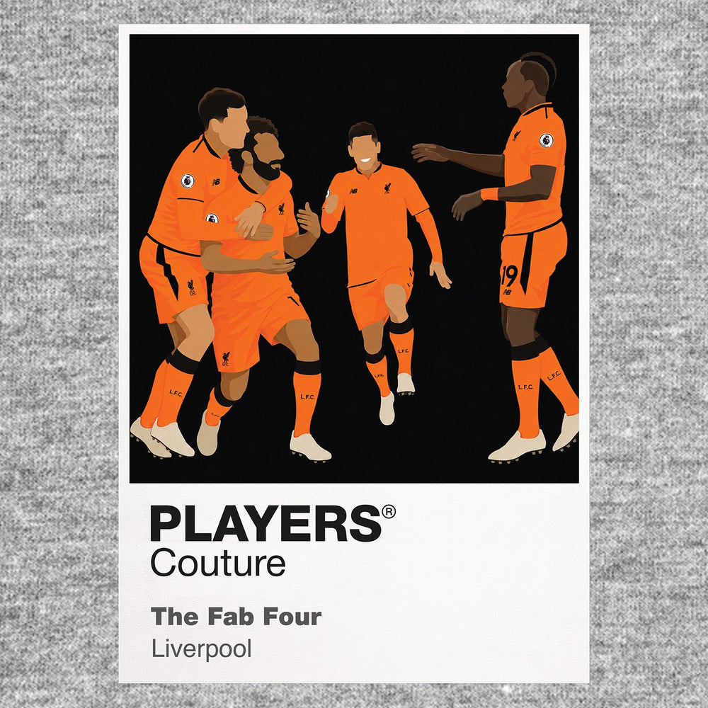 The Fab Four Liverpool Men's T-Shirt - Grey