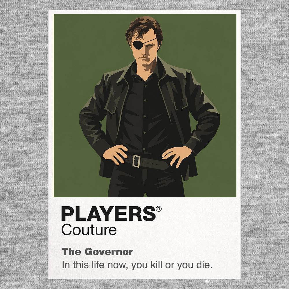 The Governor The Walking Dead TV Icon Frame Men's T-Shirt