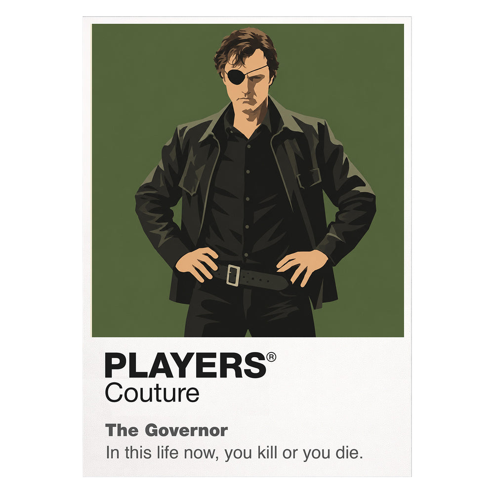 The Governor The Walking Dead TV Icon Frame Men's T-Shirt
