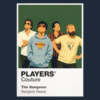 The Hangover Part II the Wolfpack waking in Bangkok with a shaved head, a monkey and another impossible missing-night puzzle Icon Frame artwork in navy
