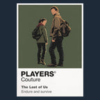The Last of Us Joel and Ellie's journey through a ruined America shaped by Cordyceps and hard choices Icon Frame artwork in navy