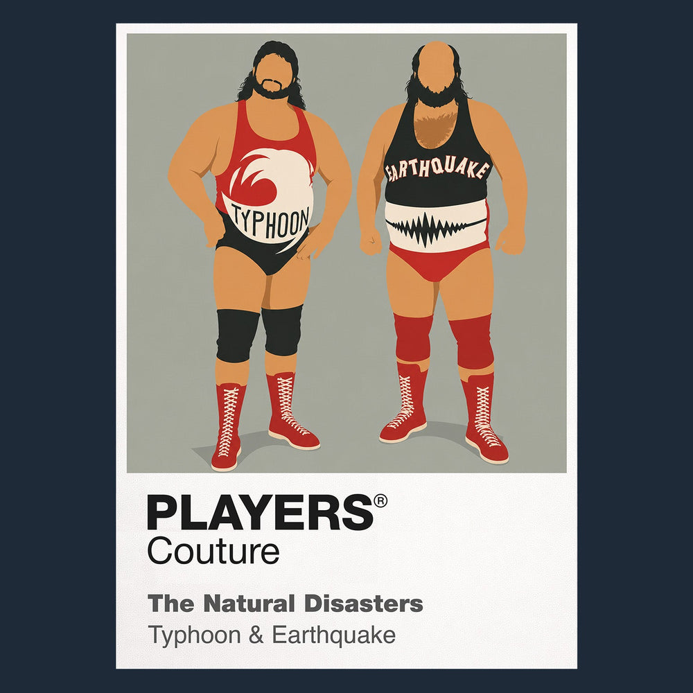 The Natural Disasters Wrestling Icon Frame Men's T-Shirt