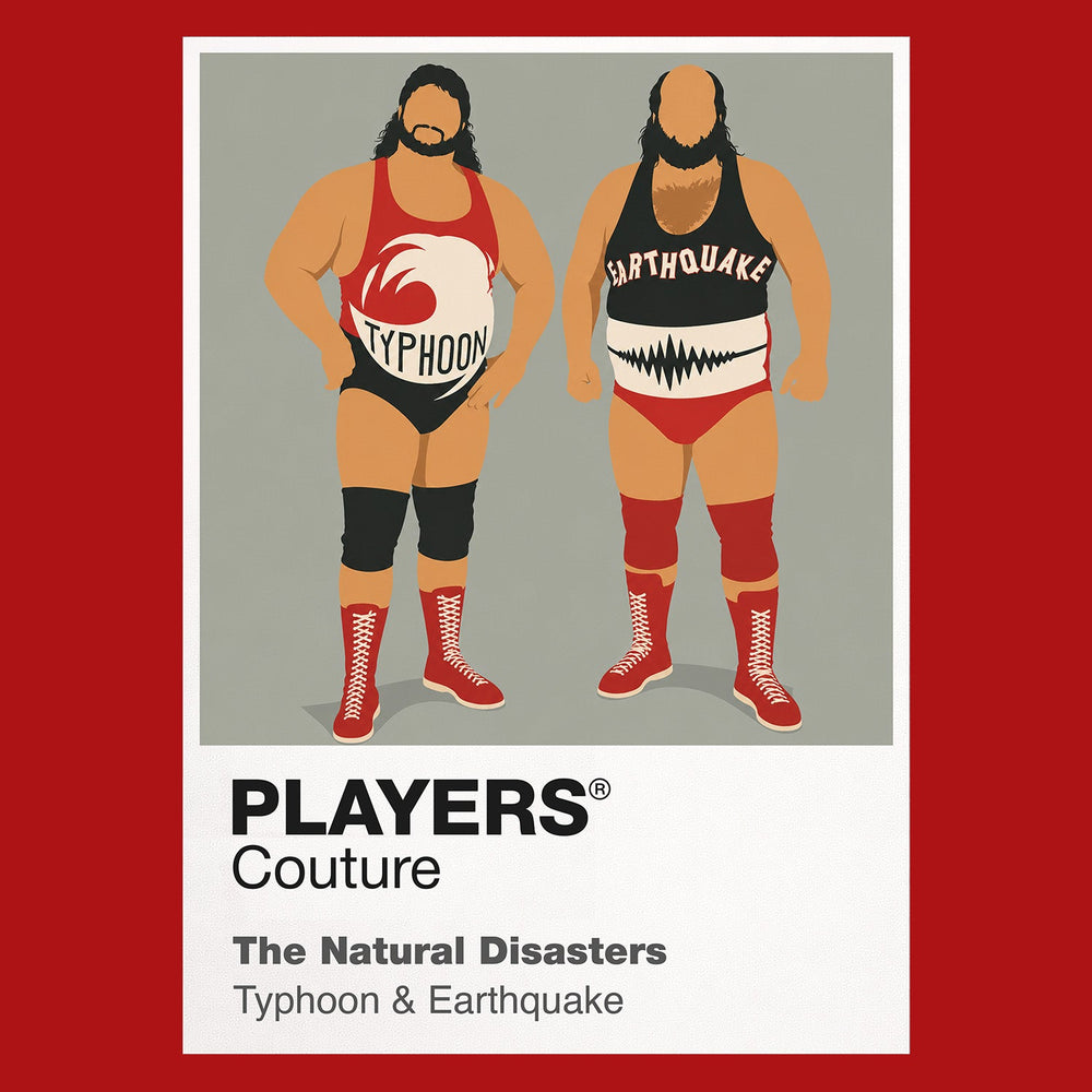The Natural Disasters Wrestling Icon Frame Men's T-Shirt