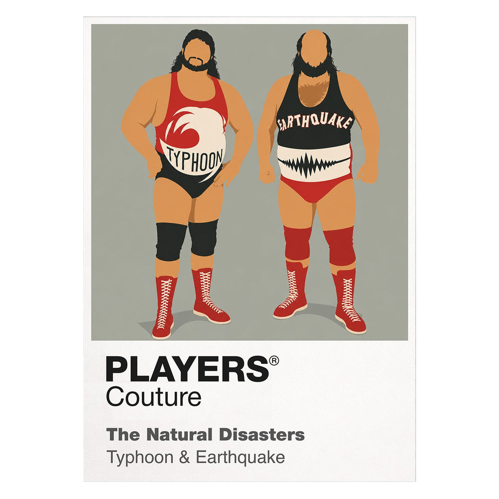 The Natural Disasters Wrestling Icon Frame Men's Hoodie