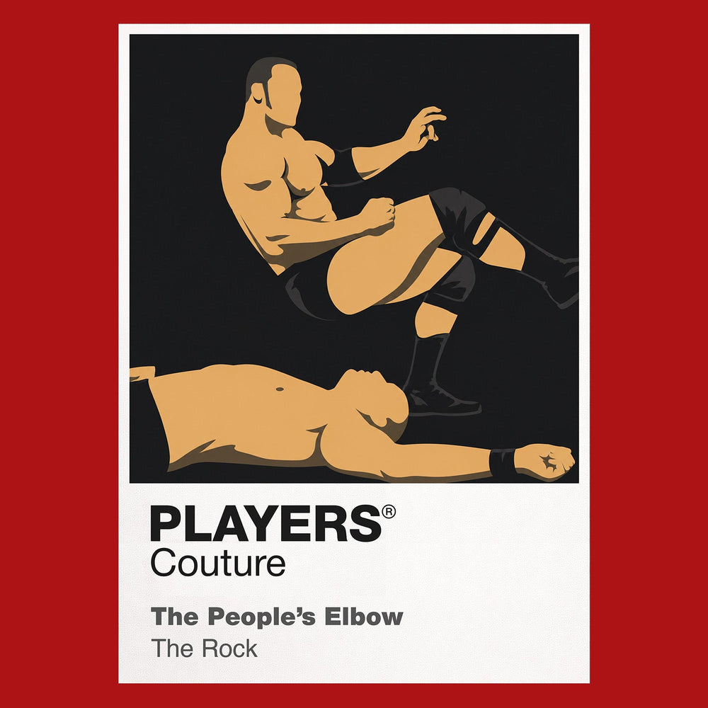 The People's Elbow Wrestling Icon Frame Men's T-Shirt