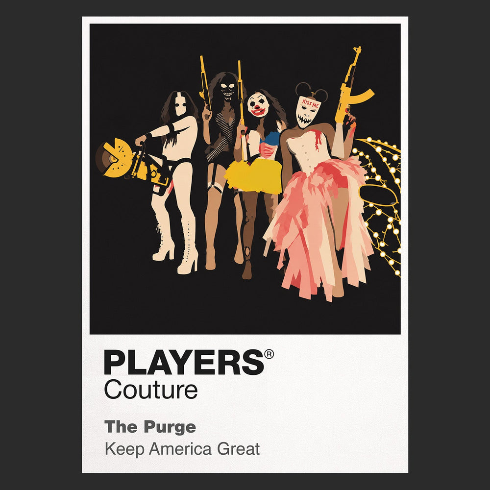 The Purge: Anarchy Leo Barnes leading stranded civilians through city streets on Purge night Icon Frame artwork in black