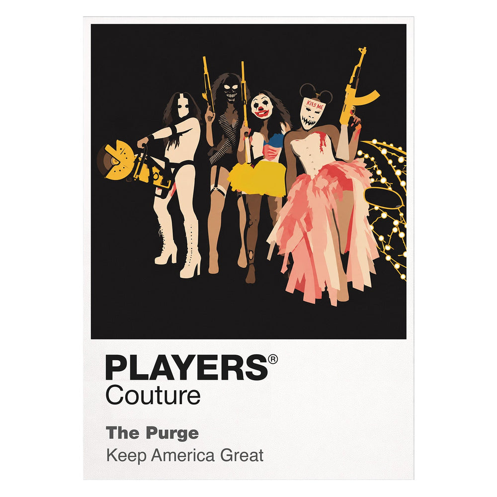 The Purge: Anarchy Leo Barnes leading stranded civilians through city streets on Purge night Icon Frame artwork on white
