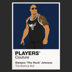 The Rock 2 Wrestling Icon Frame Men's T-Shirt