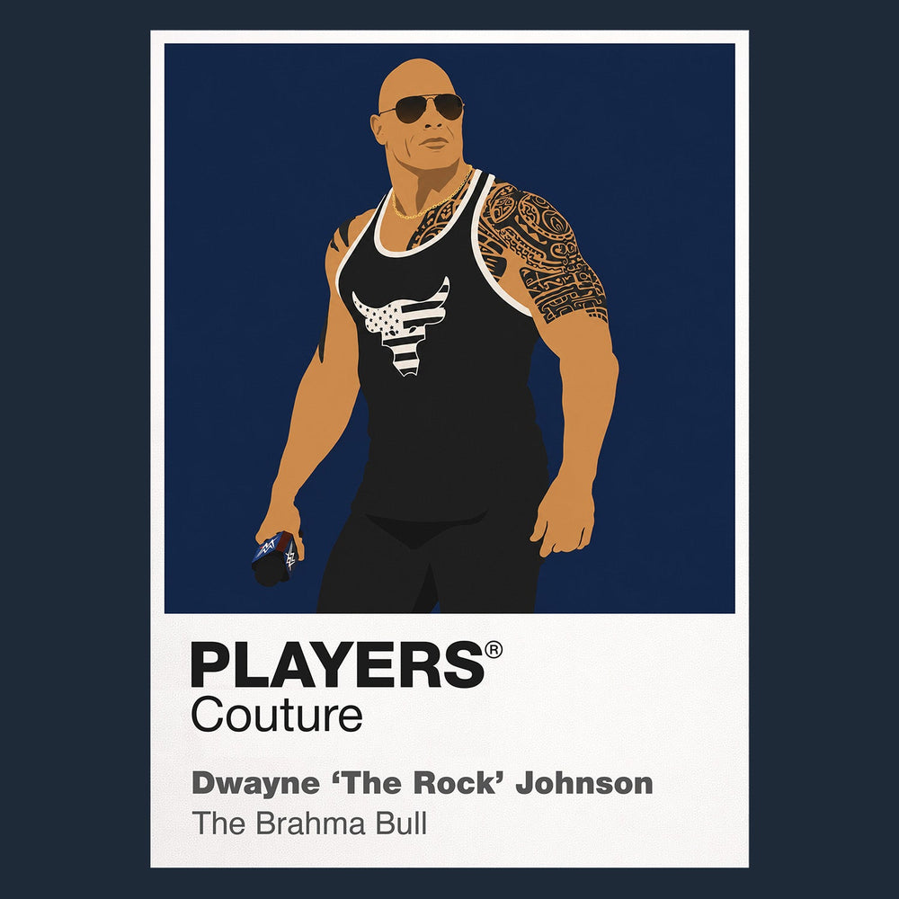 The Rock 2 Wrestling Icon Frame Men's T-Shirt