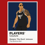 The Rock 2 Wrestling Icon Frame Men's Hoodie