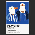 The Seagulls Icon Frame artwork in black