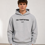The Temptations name-print hoodie - grey