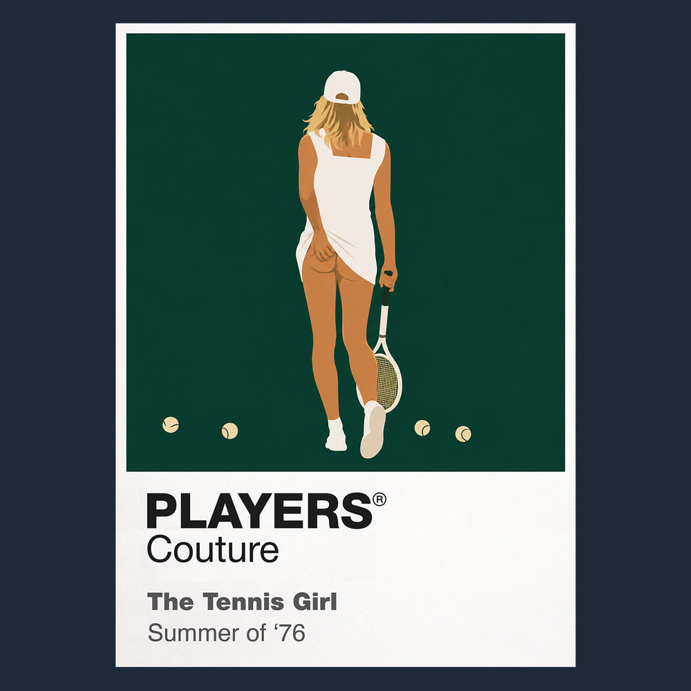 The Tennis Girl Tennis Icon Frame Men's T-Shirt