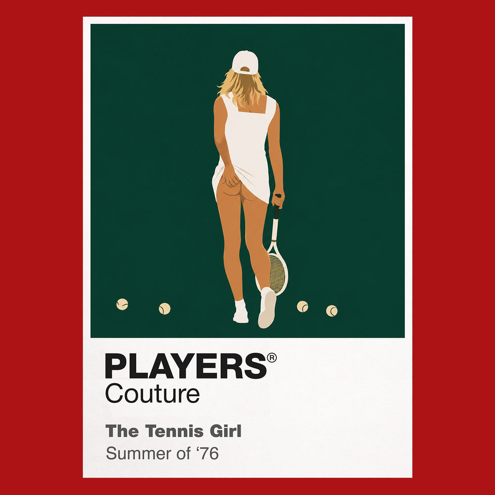 The Tennis Girl Tennis Icon Frame Men's T-Shirt