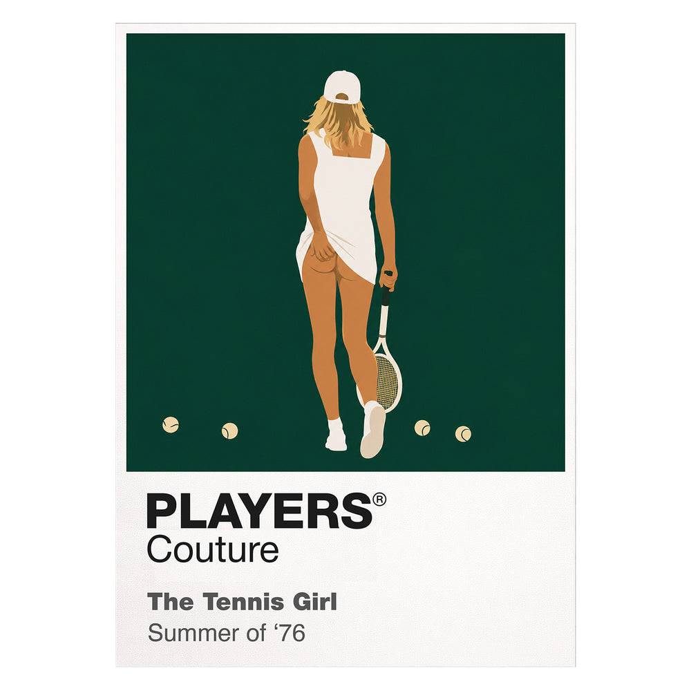 The Tennis Girl Tennis Icon Frame Men's T-Shirt