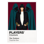 The Traitors the Scottish castle, hooded Traitors and round-table tension of the BBC competition Icon Frame artwork on white