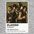The Walking Dead the survivor ensemble, walkers and long road from Atlanta to the Commonwealth Icon Frame artwork in grey
