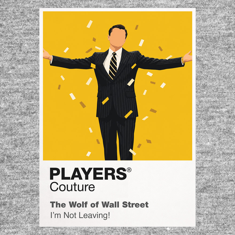 The Wolf Of Wall Street Movie Icon Frame Men's Hoodie