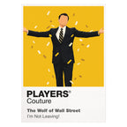 The Wolf Of Wall Street Movie Icon Frame Men's Hoodie