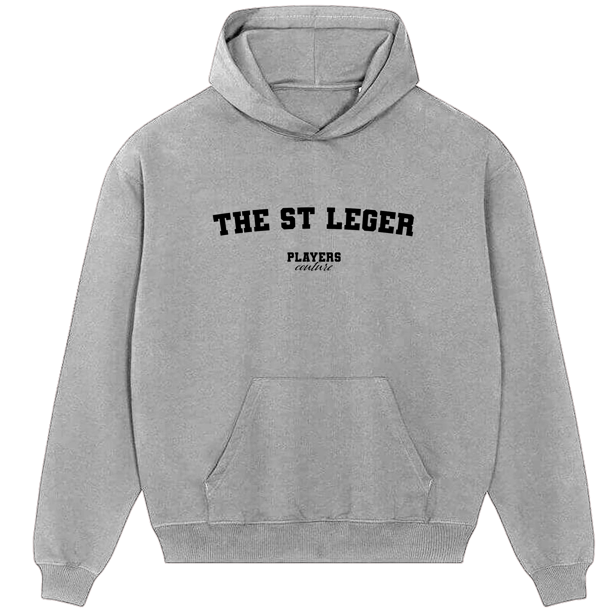 The St Leger Players Couture Men's Casual Hoodie Gray