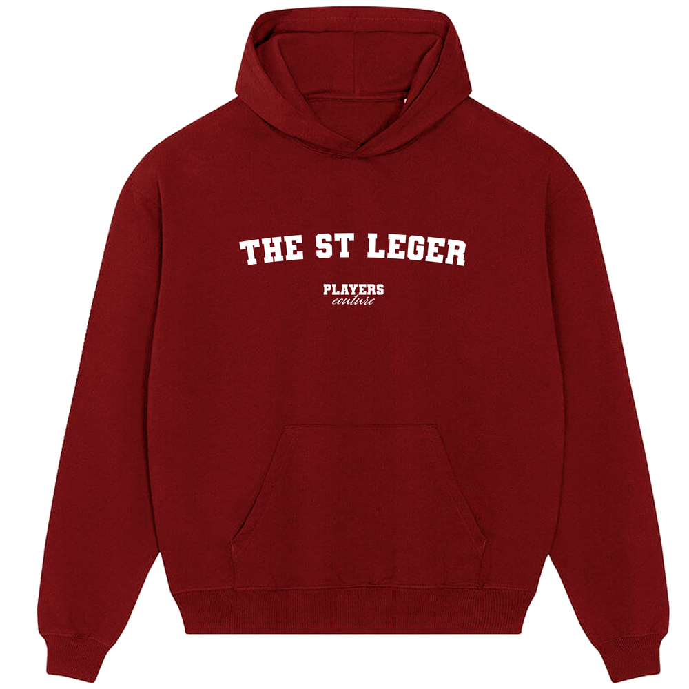 The St Leger Players Couture Men's Casual Hoodie Red