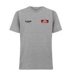 Theo Walcott t-shirt – grey men's t-shirt featuring the Theo Walcott Players Couture logo