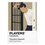 Theodore Bagwell Theodore 'T-Bag' Bagwell's unnerving charm and survival instinct inside Prison Break Icon Frame artwork on white