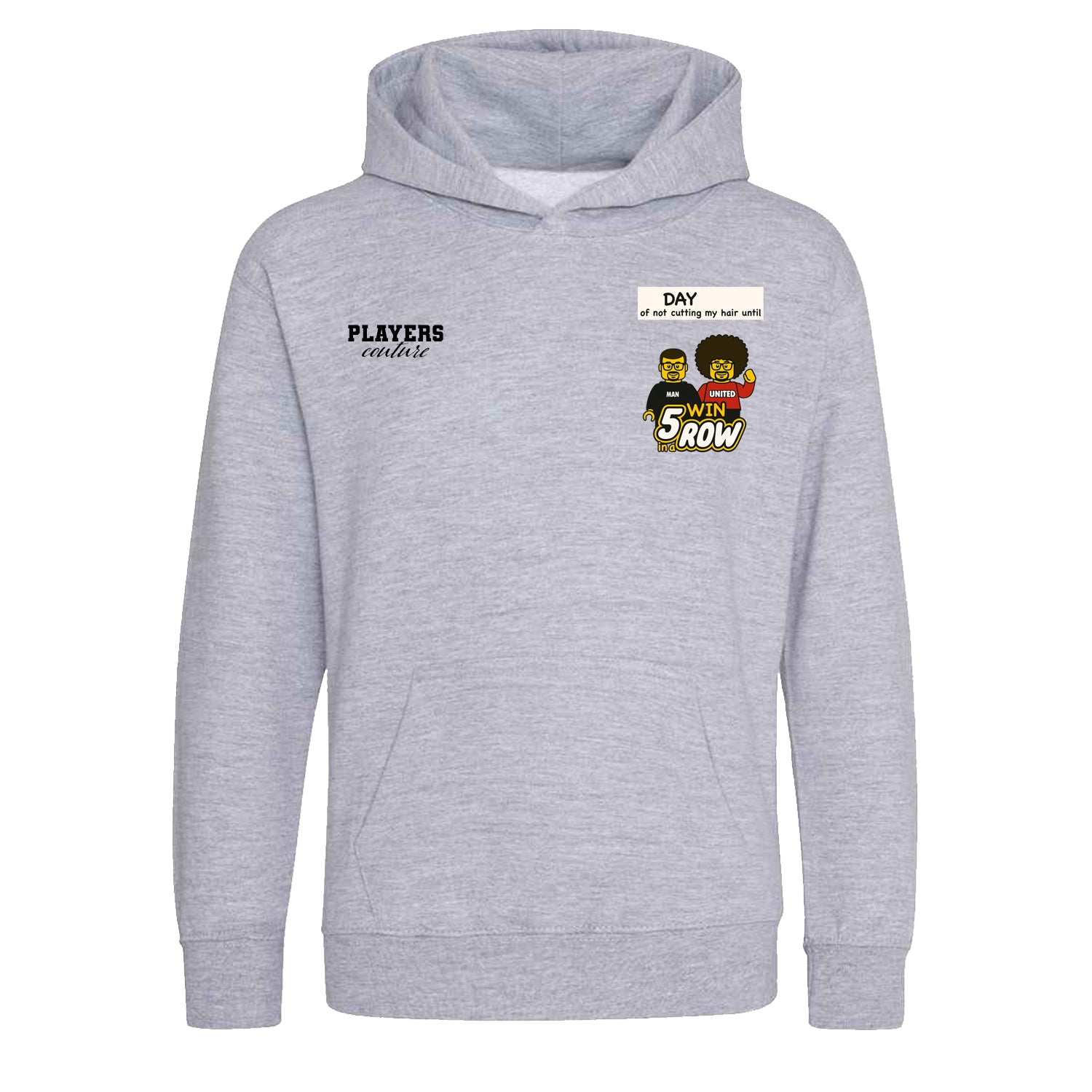 The United Strand Logo Players Couture Kids Hoodie Gray
