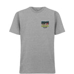 They Think It's All Over t-shirt – grey men's t-shirt with black They Think It's All Over letters and Players Couture logo