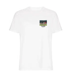 They Think It's All Over t-shirt – white men's t-shirt with black They Think It's All Over letters and Players Couture logo