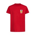 Thiago Silva World Cup Sticker Kids T-Shirt – thiago silva sticker kids red tshirt Players Couture design