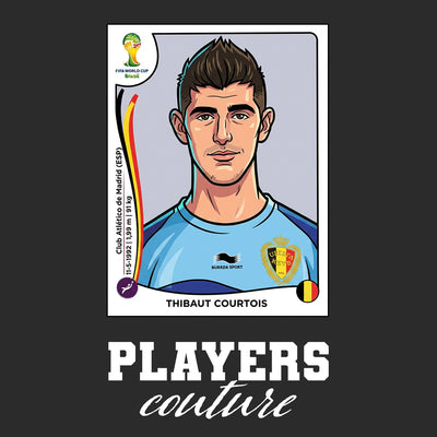 Thibaut Courtois World Cup Sticker Kids Hoodie – thibaut courtois black Players Couture design