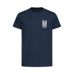 Thibaut Courtois World Cup Sticker Kids T-Shirt – thibaut courtois sticker kids navy tshirt Players Couture design