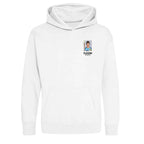 Thibaut Courtois World Cup Sticker Kids Hoodie – thibaut courtois sticker kids white hoodie Players Couture design