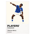 Thierno Barry Everton Icon Frame artwork on white