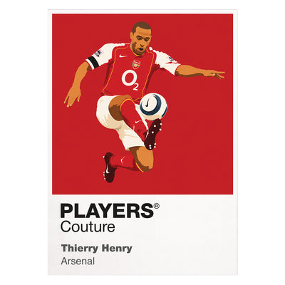 Thierry Henry Arsenal Icon Frame Men's T-Shirt - Players Couture