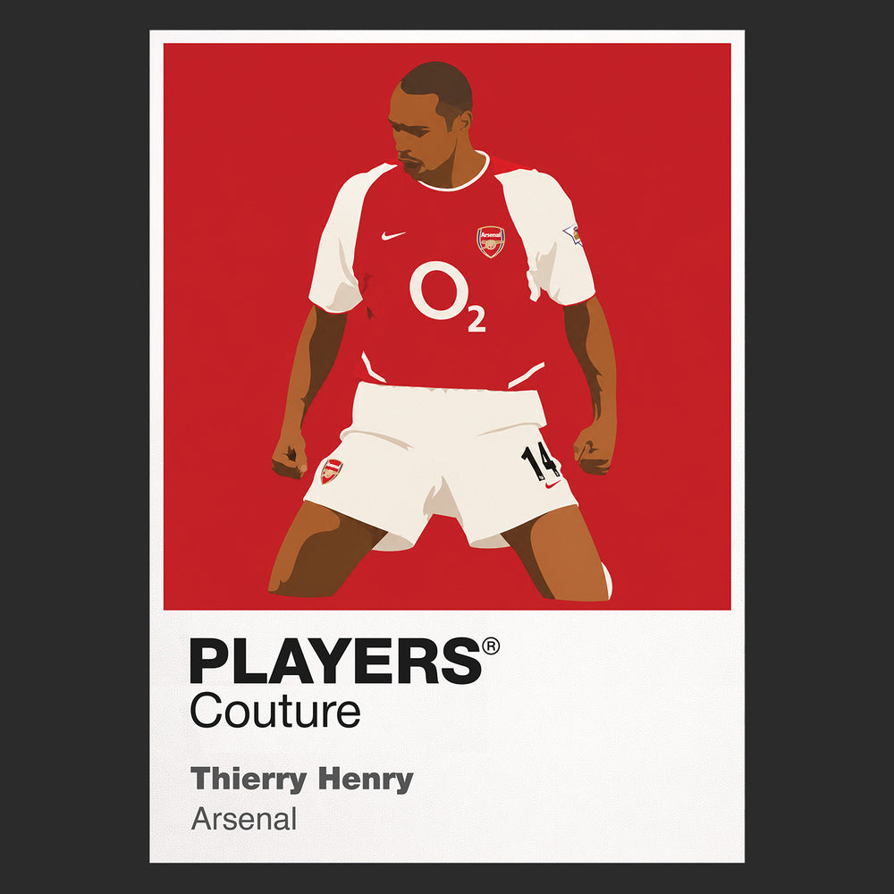 Thierry Henry Arsenal 2 Icon Frame Men's T-Shirt