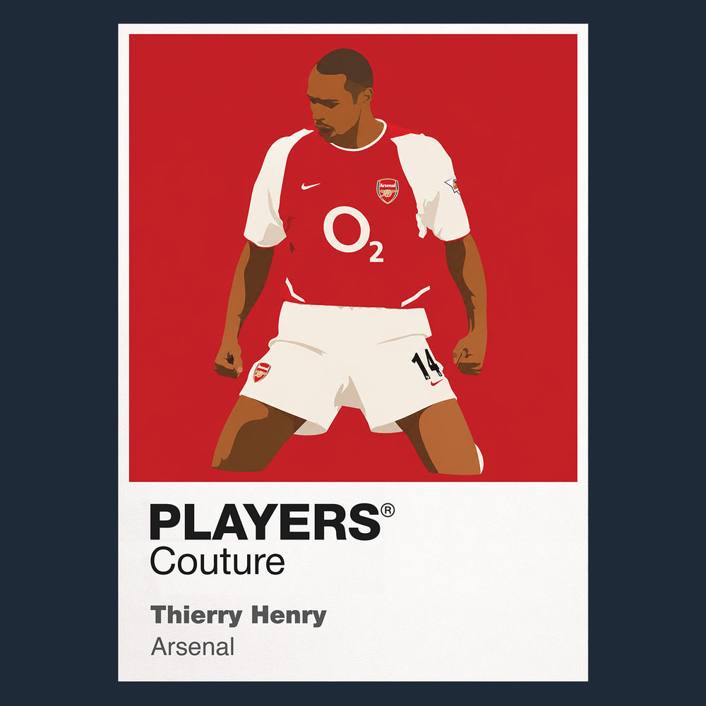 Thierry Henry Arsenal 2 Icon Frame Men's T-Shirt