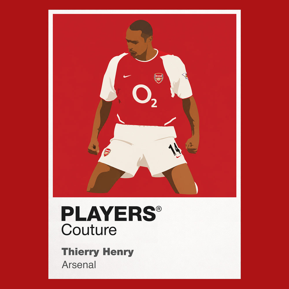 Thierry Henry Arsenal 2 Icon Frame Men's T-Shirt