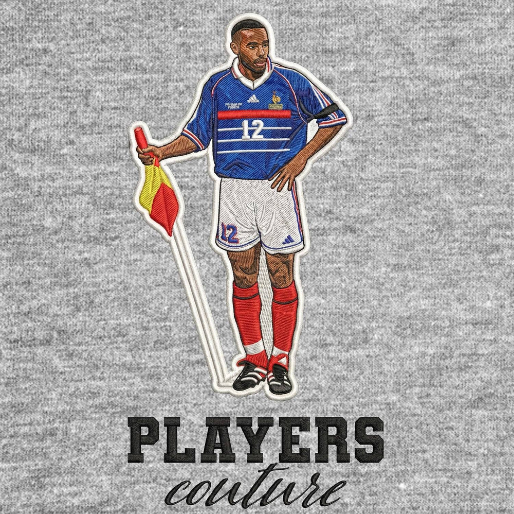 Thierry Henry France Badge Players Couture Men's Hoodie