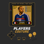 Thierry Henry 1P 8-Bit t-shirt retro gaming design by Players Couture