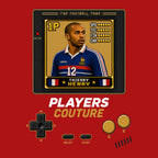 Thierry Henry 1P 8-Bit hoodie retro gaming design by Players Couture