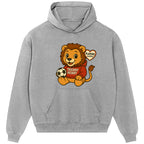 Thierry Henry Lion Logo Players Couture Men's Casual Hoodie Gray