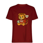 Thierry Henry Lion t-shirt – red men's t-shirt featuring the Thierry Henry Lion Players Couture logo